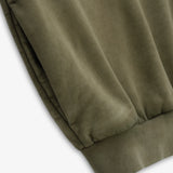 ESSENTIALS Heavy Fleece Hoodie Military