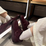 Nike Air Force 1 Low Burgundy Suede  勃根地酒紅 HV4406-600