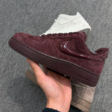 Nike Air Force 1 Low Burgundy Suede  勃根地酒紅 HV4406-600