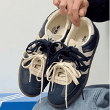 ADIDAS SAMBA OG 奶油海軍藍 JI3217