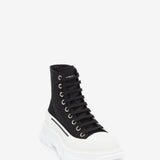 Alexander McQueen Tread Black White