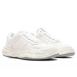 Maison Mihara Yasuhiro Wayne Low OG Sole Washed Canvas White A08FW708