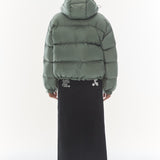 Rest&Recreation Hood Down Jacket - Khaki