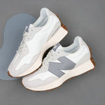 New Balance 327 Moonbeam Shadow Grey U327LT - HADNUS