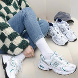 New Balance 530 'White Silver Metallic' - HADNUS