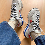 Nike X Sacai Vaporwaffle White Blue - HADNUS