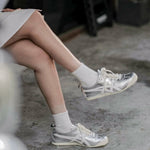 ONITSUKA TIGER MEXICO 66 LEATHER 銀白色 - HADNUS