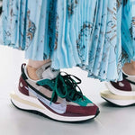 Sacai X Nike Vapor Waffle Purple Green - HADNUS